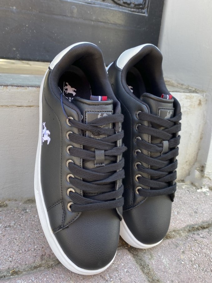 US GRAND POLO ανδρικά μαύρα casual sneakers GPM524000M φωτογραφία
